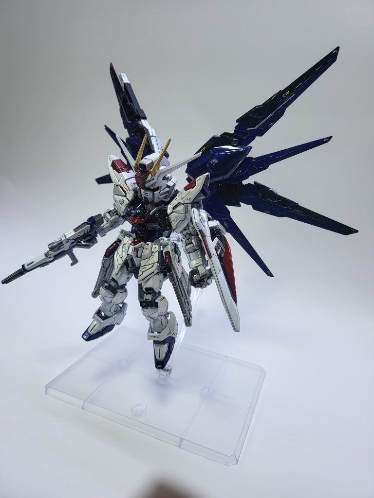 MGSD フリーダムガンダムチタニユムフィニッシュ風