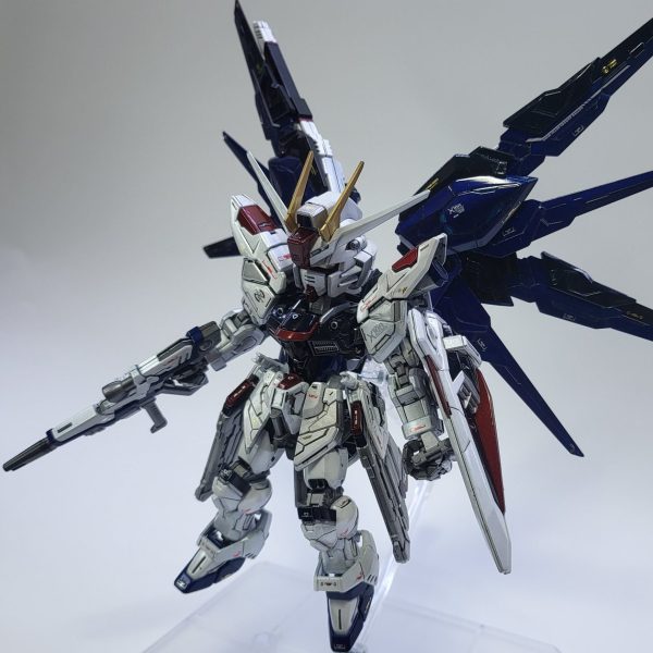 MGSD フリーダムガンダムチタニユムフィニッシュ風