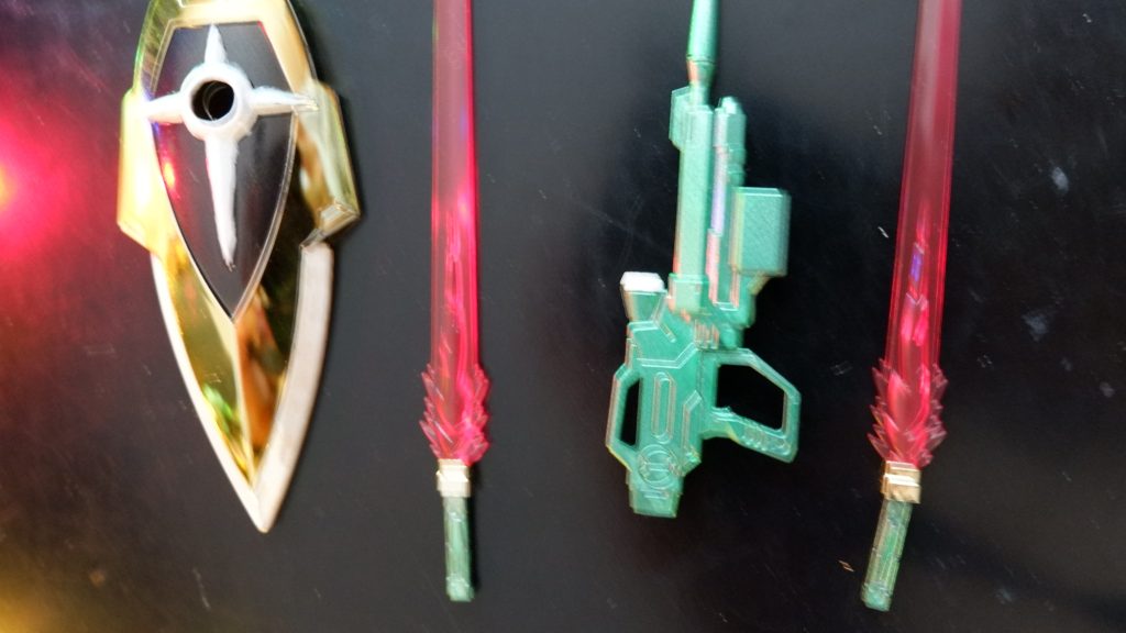 武器類。緑にしたのはクリスマスツリー感を出すためです。