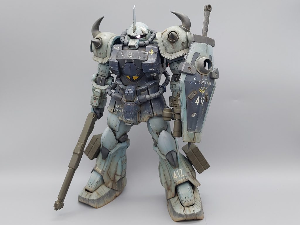 1/100 MS-07B-3 グフカスタム–2枚目/制作者：@dagored00