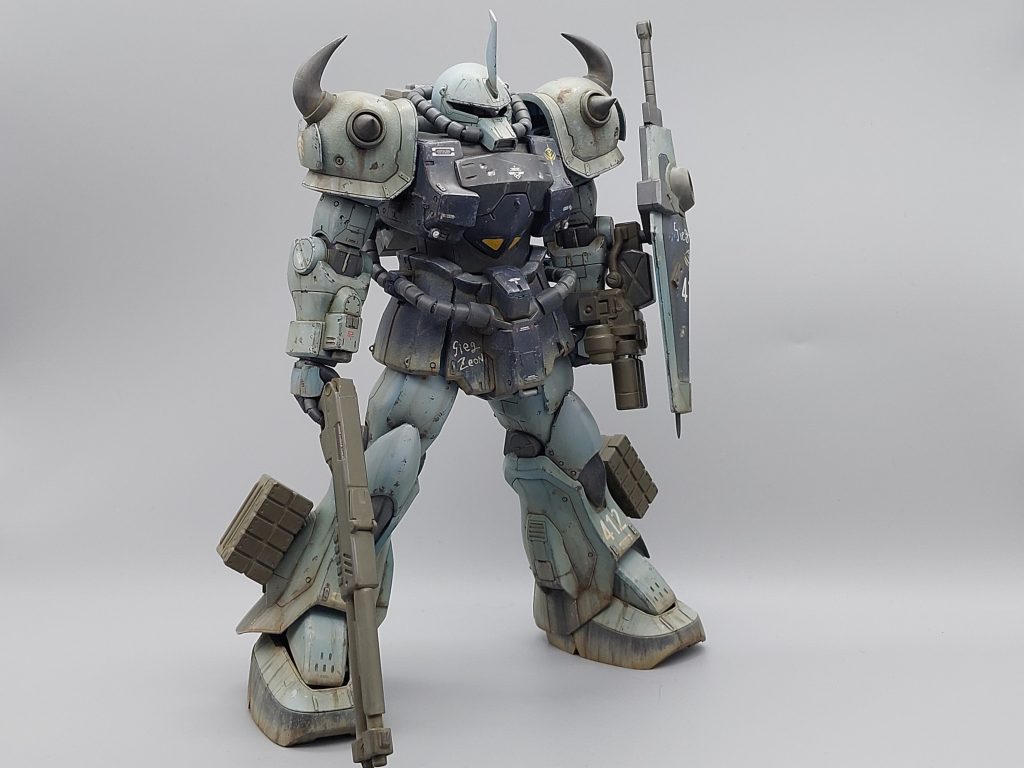 1/100 MS-07B-3 グフカスタム–4枚目/制作者：@dagored00