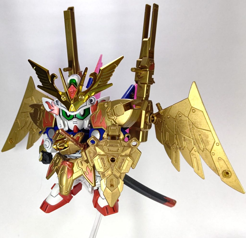 武者飛駆鳥【金色の羽衣】–3枚目/制作者：いやほん