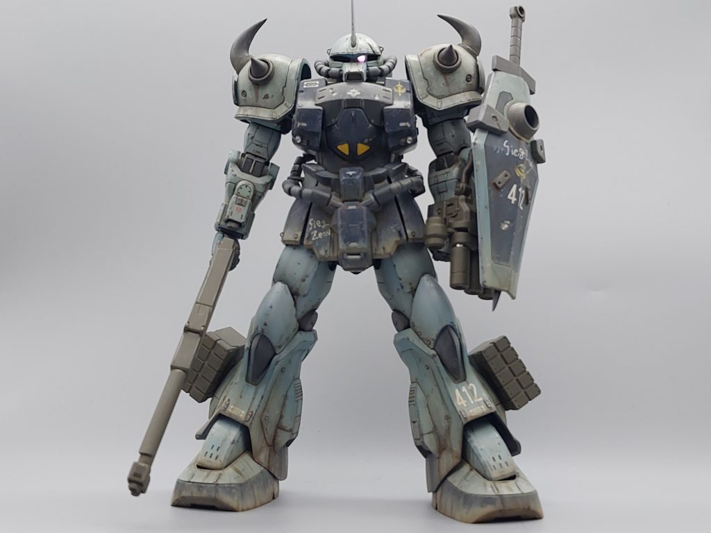 1/100 MS-07B-3 グフカスタム–5枚目/制作者：@dagored00