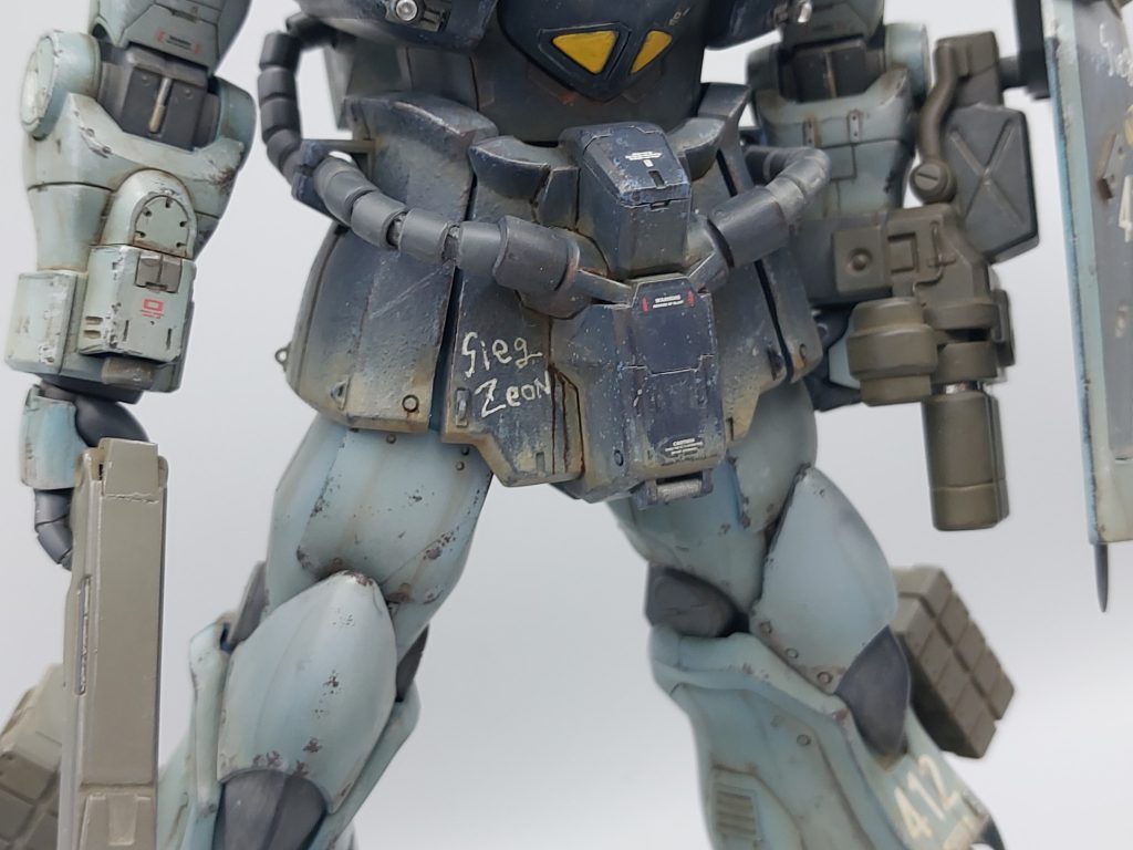 1/100 MS-07B-3 グフカスタム–9枚目/制作者：@dagored00