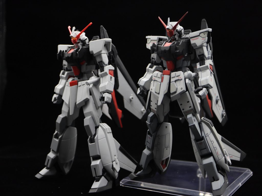 あまり変わらない気もしますが…元キット比較です。