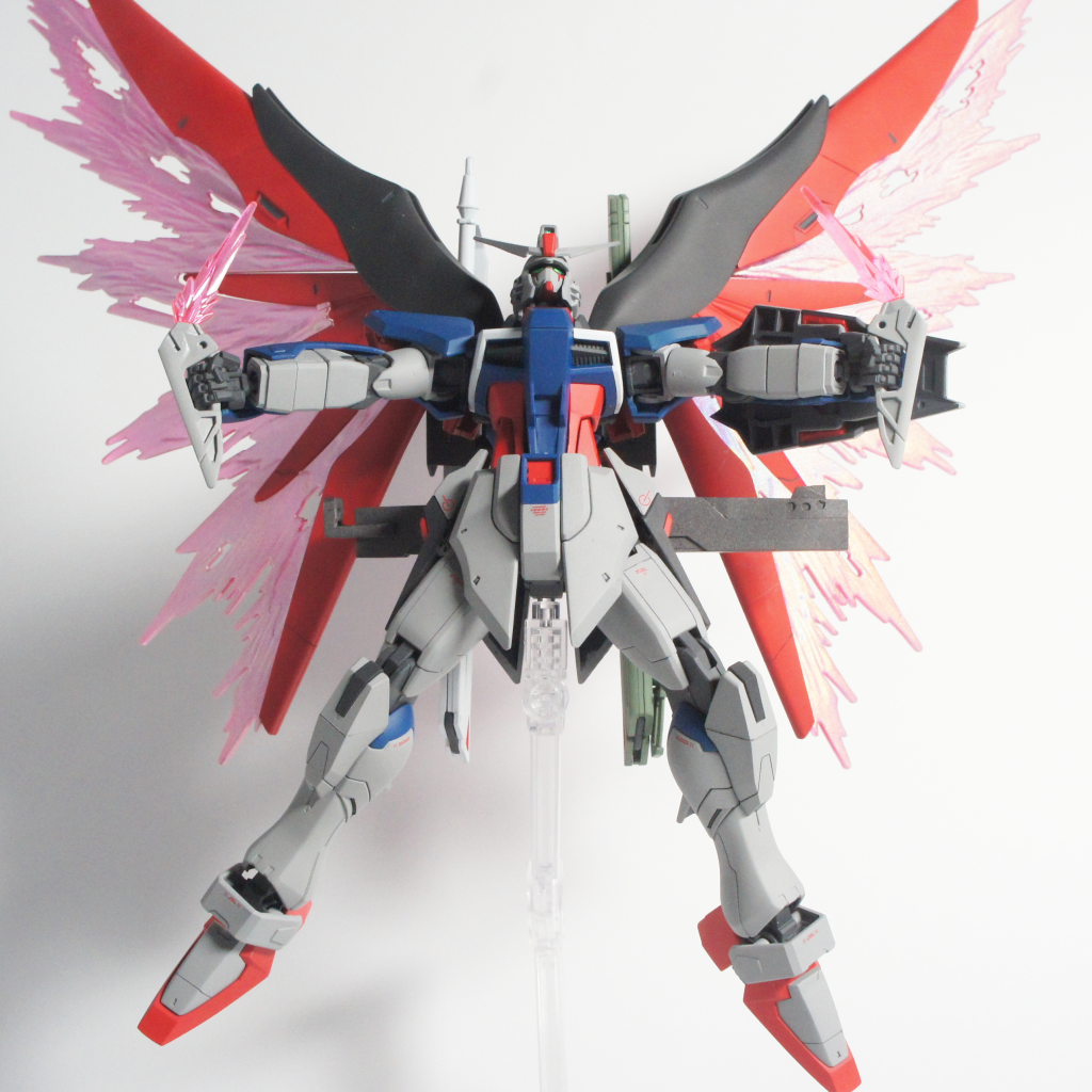 HG デスティニーガンダムSPECⅡ&ゼウスシルエット–5枚目/制作者:DZETA-ツェータ-