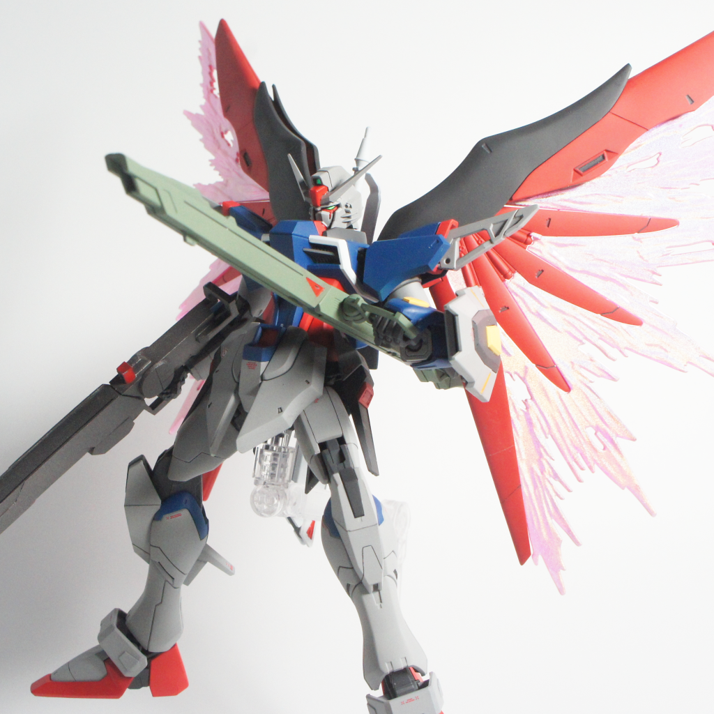 HG デスティニーガンダムSPECⅡ&ゼウスシルエット–6枚目/制作者:DZETA-ツェータ-