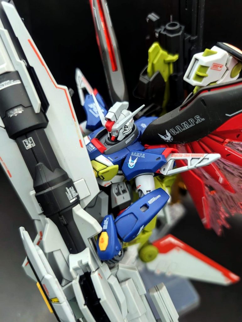 デスティニーガンダム SpecII & ゼウスシルエット–5枚目/制作者：しうまい