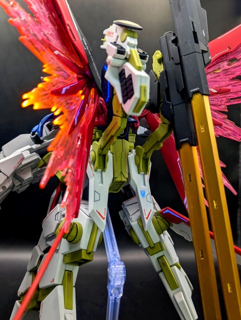 デスティニーガンダム SpecII & ゼウスシルエット–6枚目/制作者：しうまい