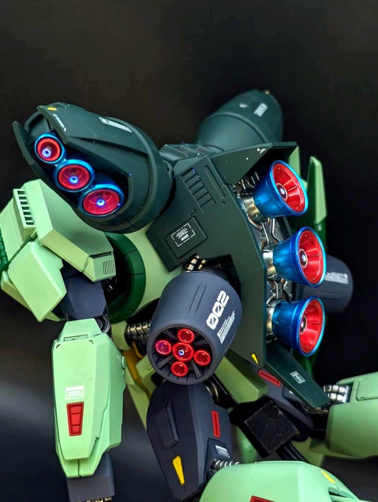 バーニアはキャンディ塗装後ICソケットピンを追加ICソケットピンは激安ディティールアップパーツとして優秀ですね