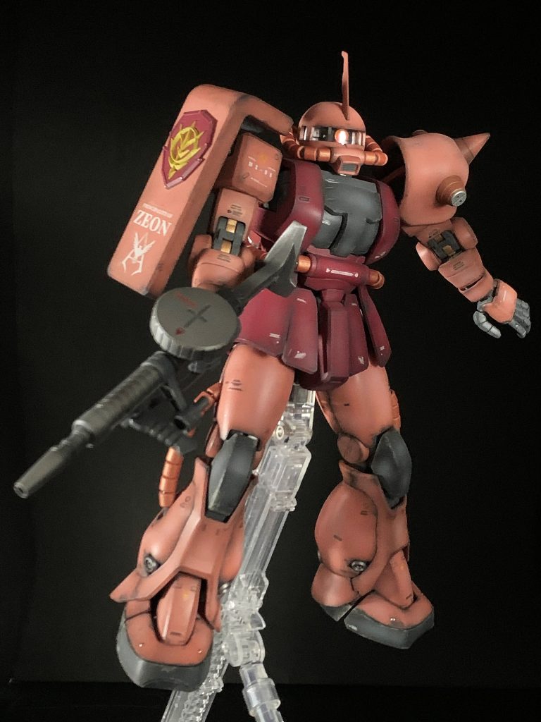 ◆制作手順合わせ目消し→部分塗装→墨入れ→デカール→グラデ塗装→トップコート◆使用塗料・グラデーションクレオス GX1 Mr.カラーGX クールホワイト (5倍希釈)フィニッシャーズ フィニッシャーズカラー ピュアブラック (10倍希釈)クレオス  Mr.カラー C8 シルバー (8倍希釈)・その他塗装クレオス  Mr.カラー C8 シルバーシタデルカラー BASE RUNELORD BRASS ルーンロード・ブラスクレオス  Mr.カラー SM209 スーパーメタリック2 スーパーカッパー・チッピングタミヤカラー エナメル XF-63 ジャーマングレイガイアノーツ GE055 ガイアエナメルカラー 埃(ほこり)・墨入れタミヤ 87199 スミ入れ塗料 ダークグレイ・トップコートガイアノーツ Ex-09 Ex-セミグロスクリアー プレミアム