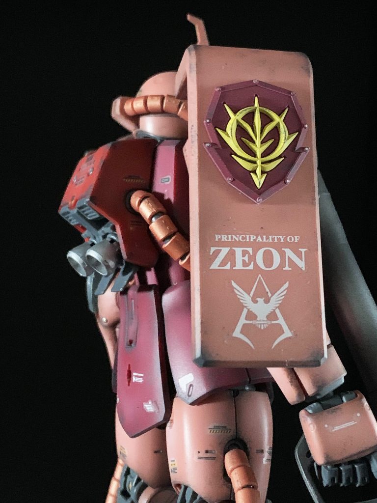 シャア専用ザク MS-06S ZAKUⅡMG 1/100 Ver.2.0–4枚目/制作者:むいち