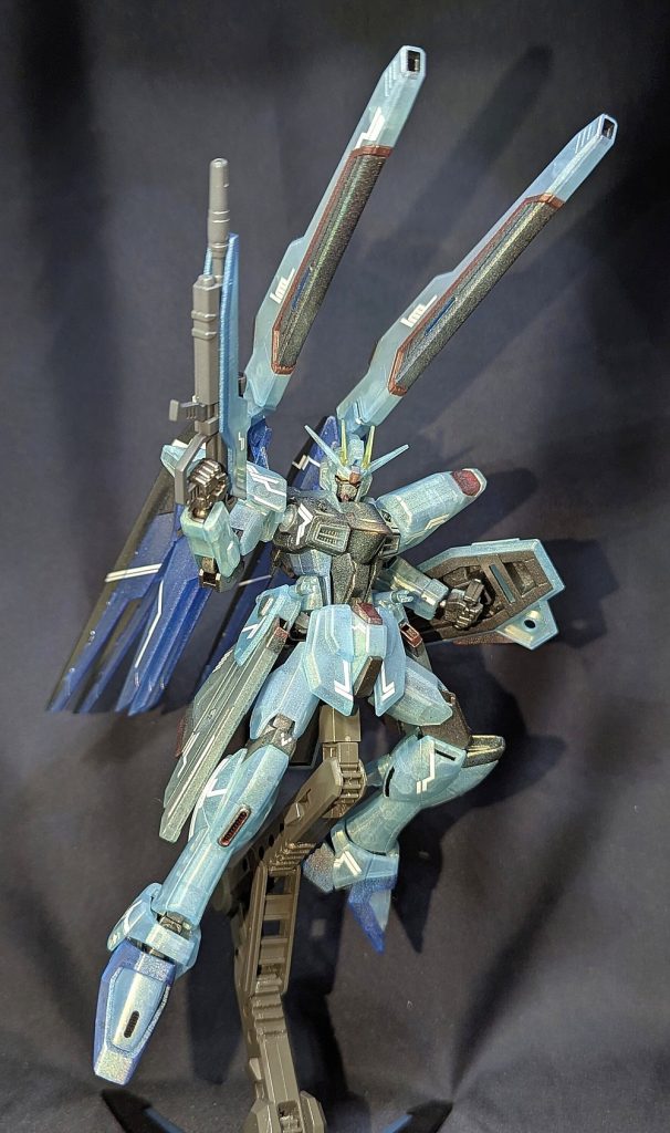 フリーダムガンダム　ポラライズドクリア風塗装–5枚目/制作者：@infieth