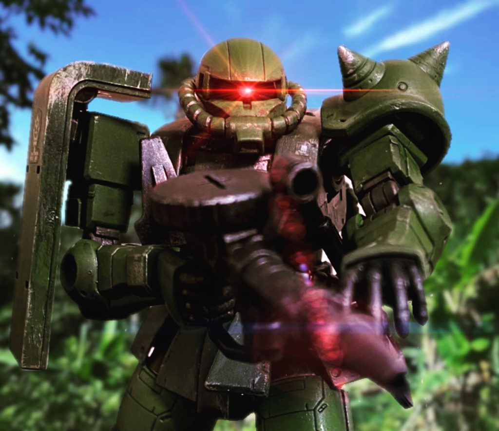 HG ザクII（Ver. THE ORIGIN）–7枚目/制作者：押忍やすじろう