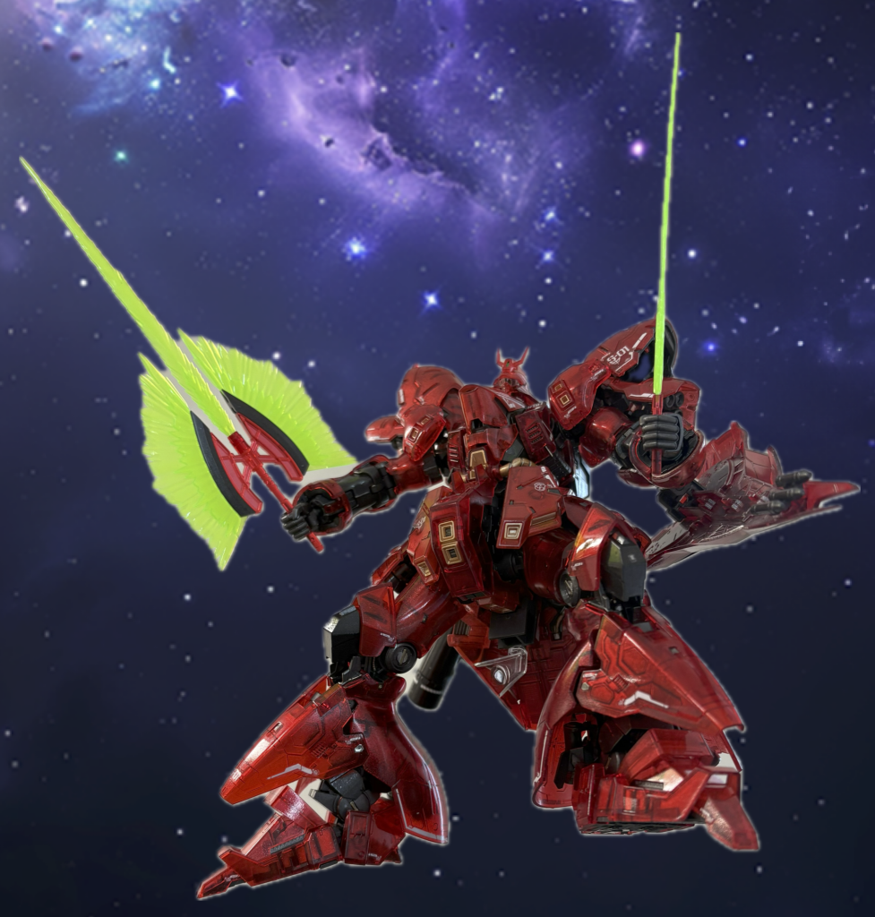 切り抜き甘いよ、appleさん。次はクリアのνガン作ろうかな…