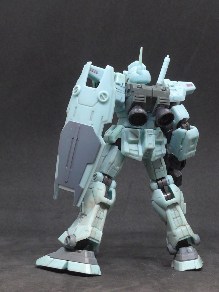 バーニアは大きめのものに交換しました。