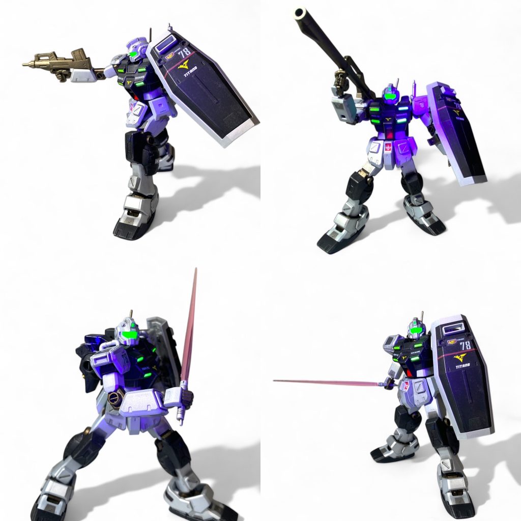 HGUC パワードジム(ティターンズ仕様)–3枚目/制作者：丸五ワークス