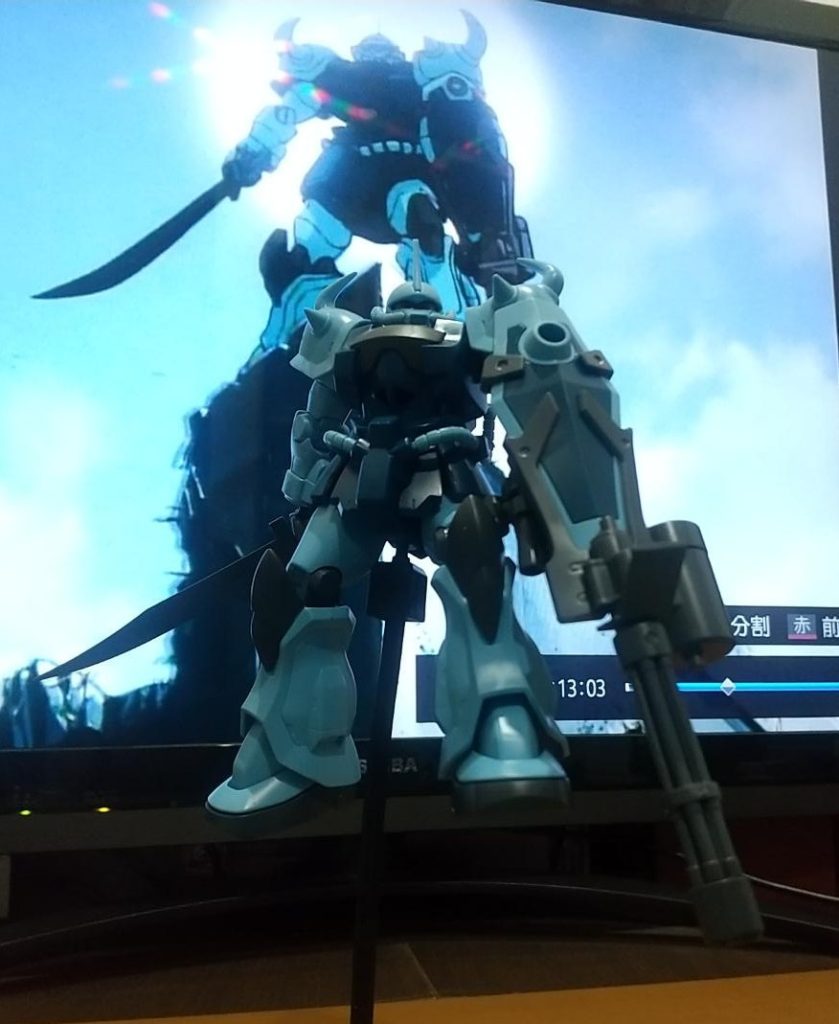 このシーンがやりたくて作ったのに建物どうしようかと考えてたら撮影してなかった。