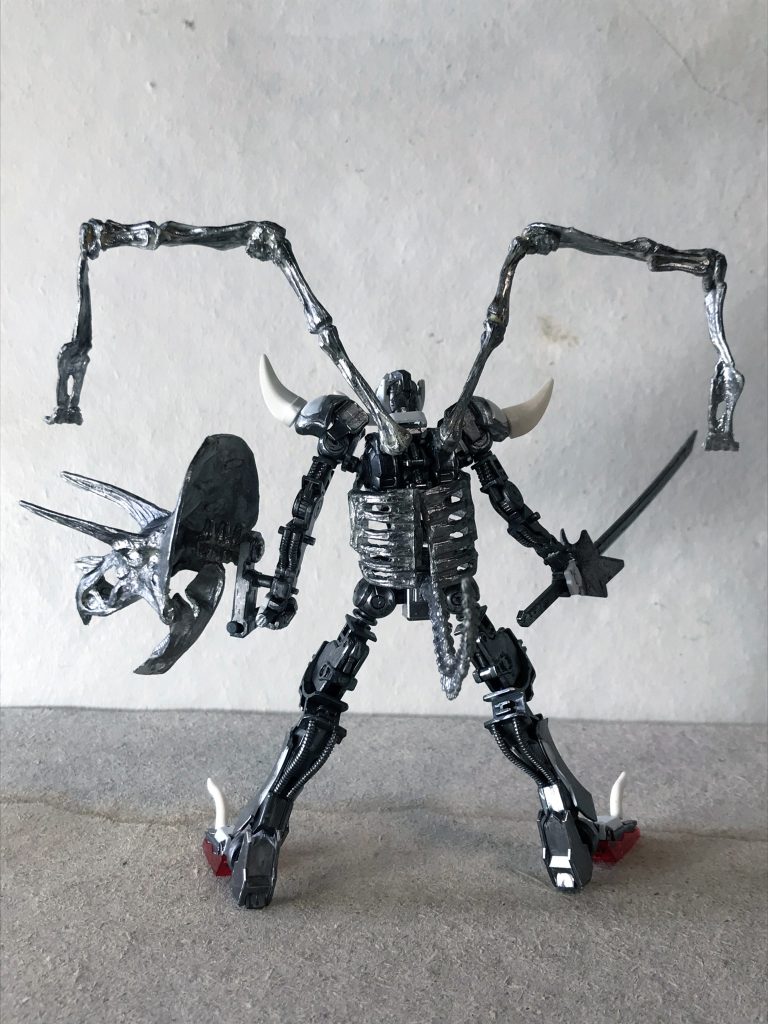 バックショットですね、バックと言ってもガリガリですね、まあガイコツ剣士ですからね、いや、スカルゴンだっっちゅーの!だっちゅーの!?!?!?!←古っ!歳バレそう!!!爆笑