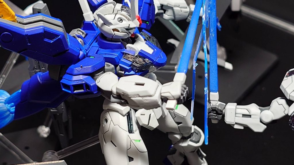 エアリアルアップアニメの状態に合わせてキャリバーンはスコア5をエアリアルはスコア8を意識して作成しています。