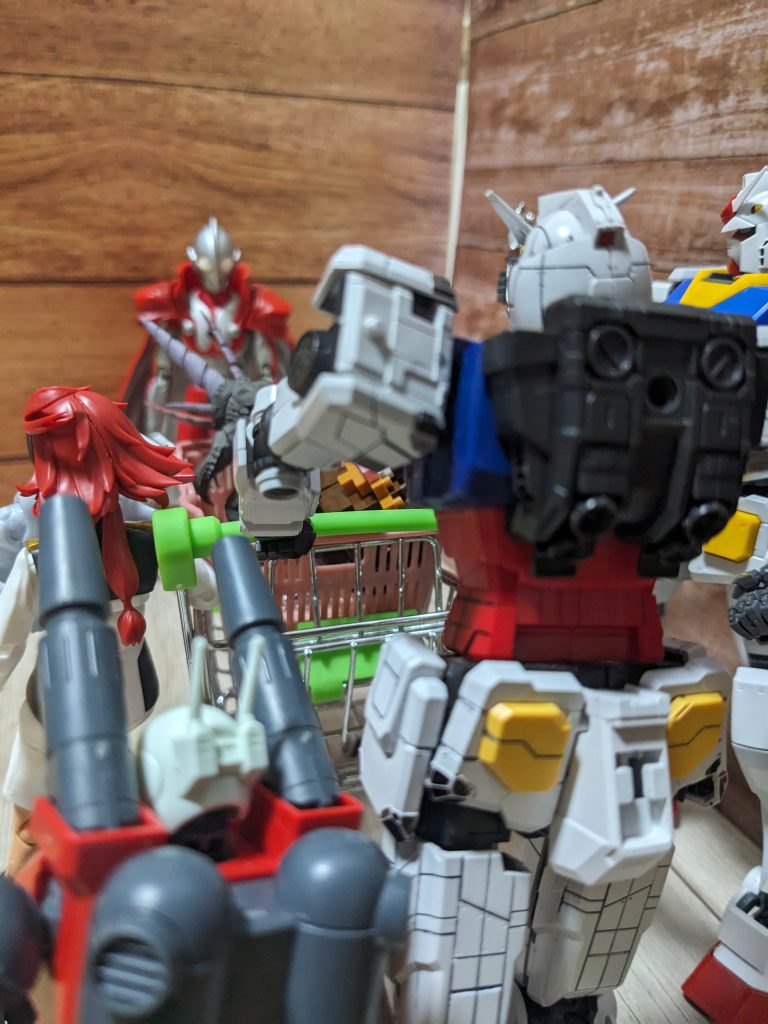 オジキ「お前さんここの店長やってたん？」光の国の人「どないしたん？みんなで買いもんか？おすすめ商品あるで♪」