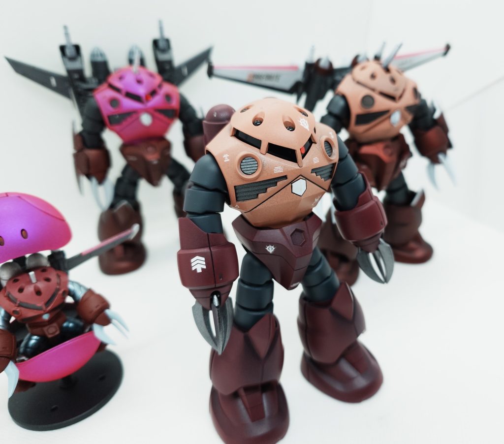 2024年のズゴック達です(zaku-kao5)https://gumpla.jp/hg/1801863https://gumpla.jp/hg/1890724https://gumpla.jp/other/1814204