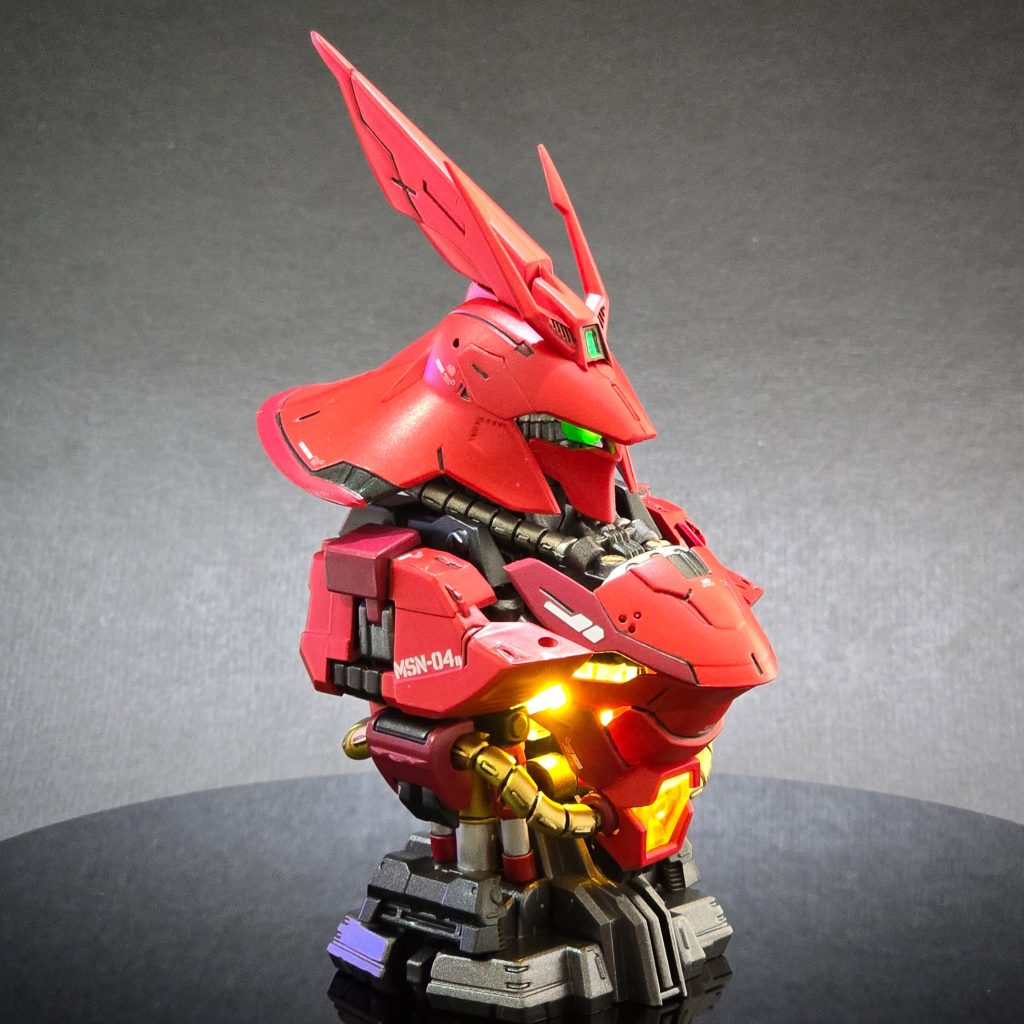 MS Mechanical Bust メカニカルバスト 07 MSN-04 Sazabi サザビー–3枚目/制作者：monkey_gunpla