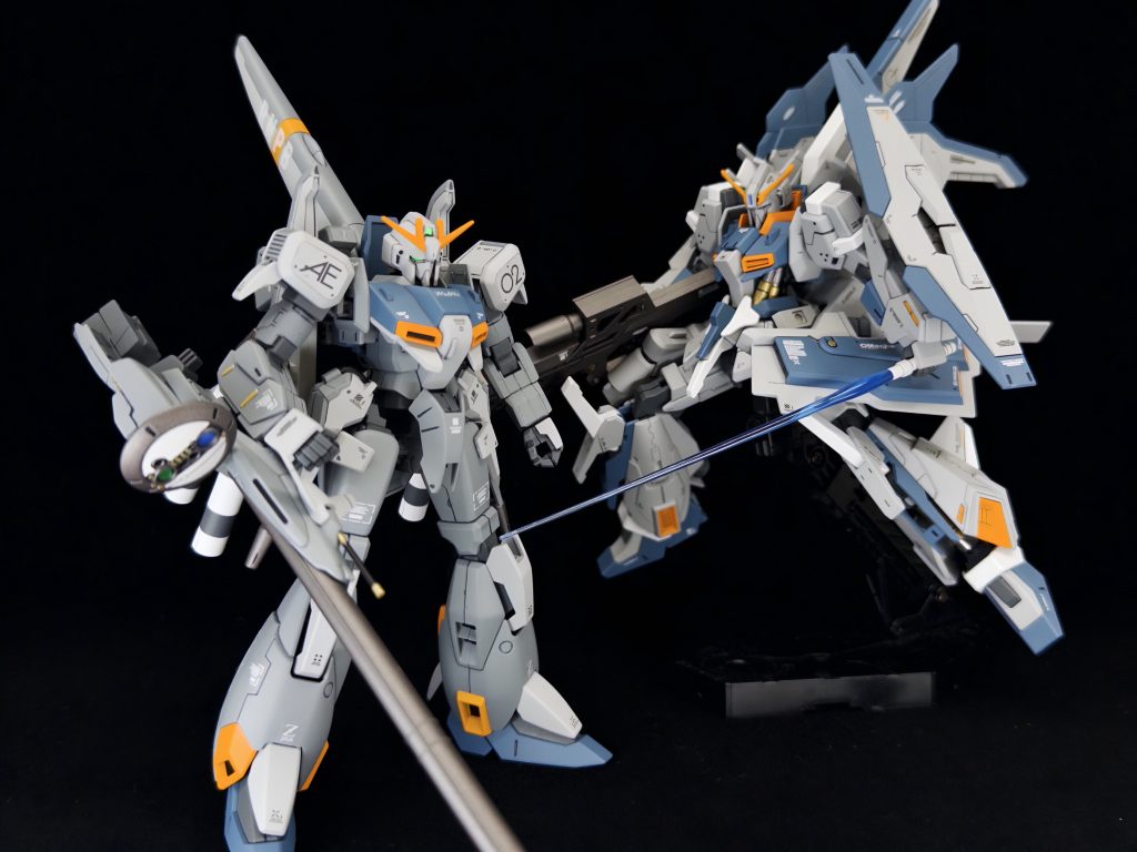 二体並べての一枚ライトニングの方は何とか主役機コン本戦に選出頂きました!今回は1200投稿もあったようで、評価頂いた皆様、本当にありがとうございました🙇