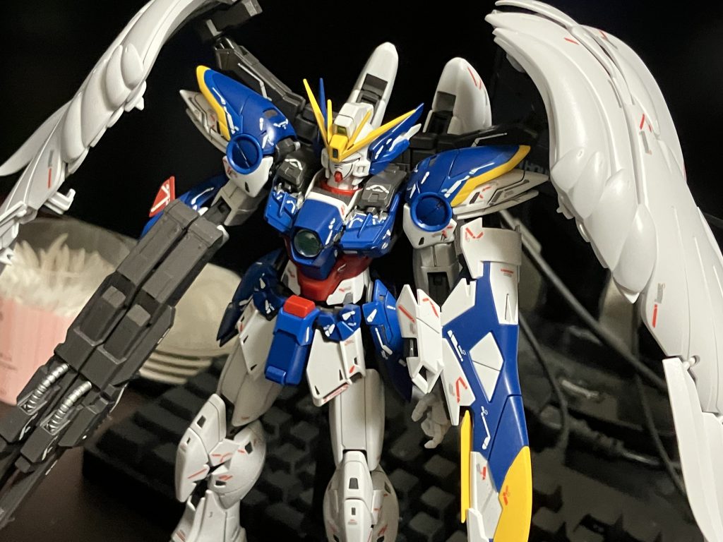 ウィングガンダムゼロEW ver.ka 素組みにちょい足し