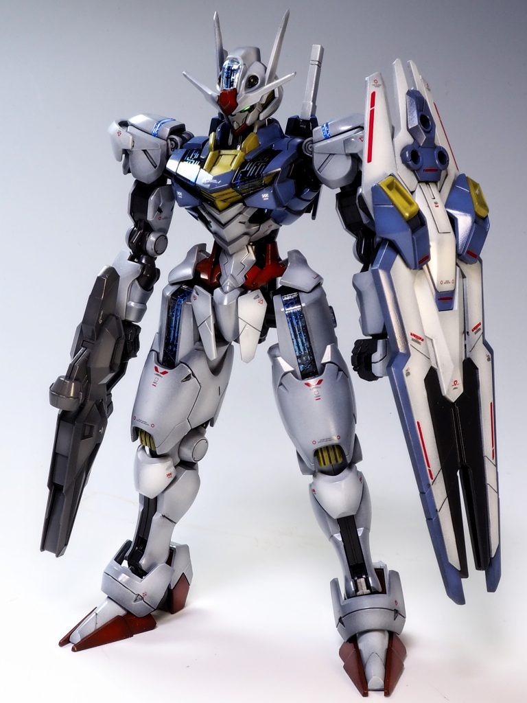 破損前の状態ですアンテナを少し短くして黒立ち上げで塗装しました