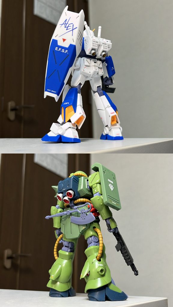 ポケットの中の戦争 (アレックスとザクⅡ改)–3枚目/制作者：asn_The_builder