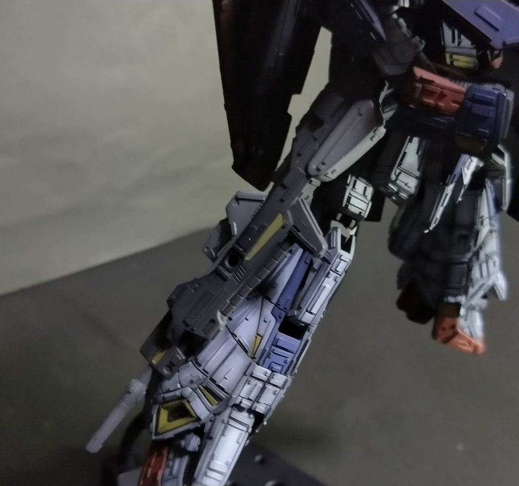 メガランチャー使用時のビームライフルをサイドスカートのハードポイントに携帯させてみました😊今年の投稿はたぶんこれがラストになります。皆様良いお年を🙏来年も宜しくお願いします🙏