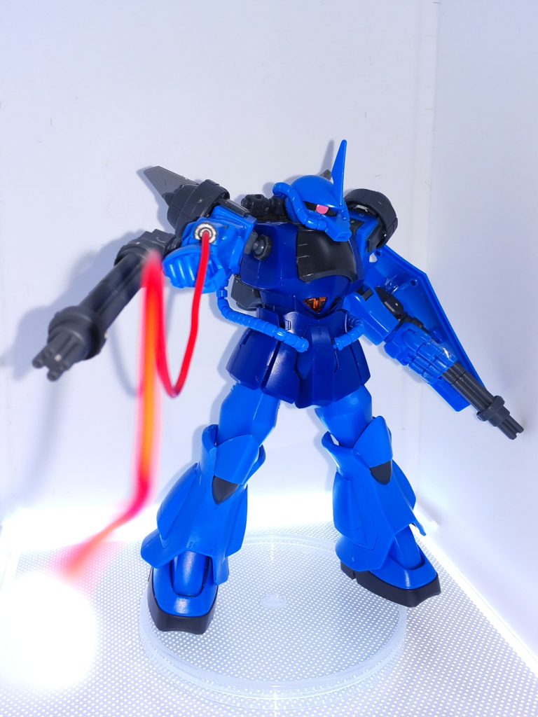 ヒートワイヤー グフカスタムのヒートワイヤーに感化され、30MMのワイヤーを装備させました。