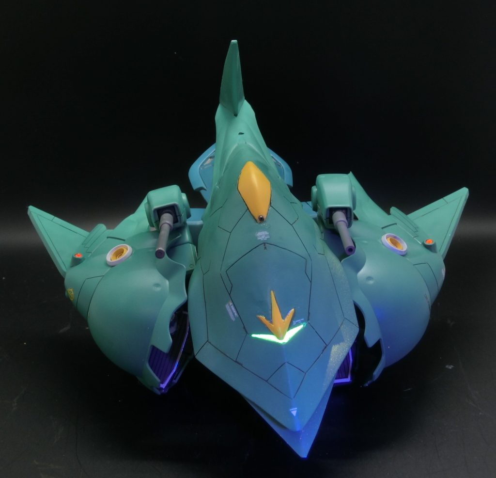 1/144　ララァ専用クシャトリア（エルメス改）MAver–2枚目/制作者：hiroshim