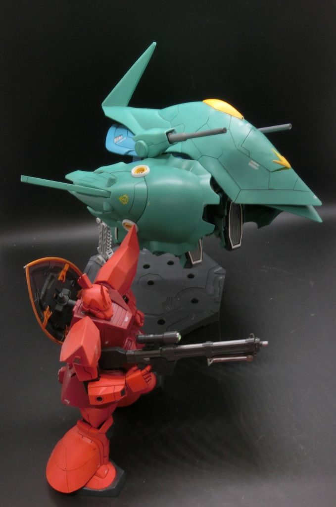 1/144　ララァ専用クシャトリア（エルメス改）MAver–3枚目/制作者：hiroshim