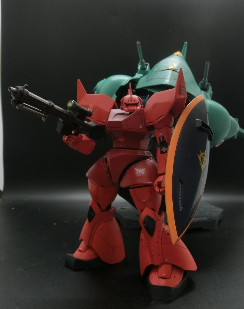 1/144　ララァ専用クシャトリア（エルメス改）MAver–4枚目/制作者：hiroshim