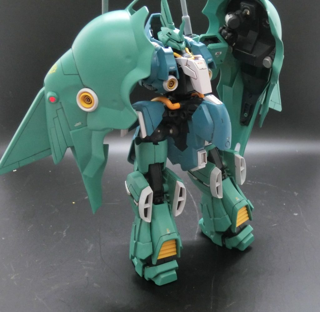 1/144　ララァ専用クシャトリア（エルメス改）MAver–7枚目/制作者：hiroshim