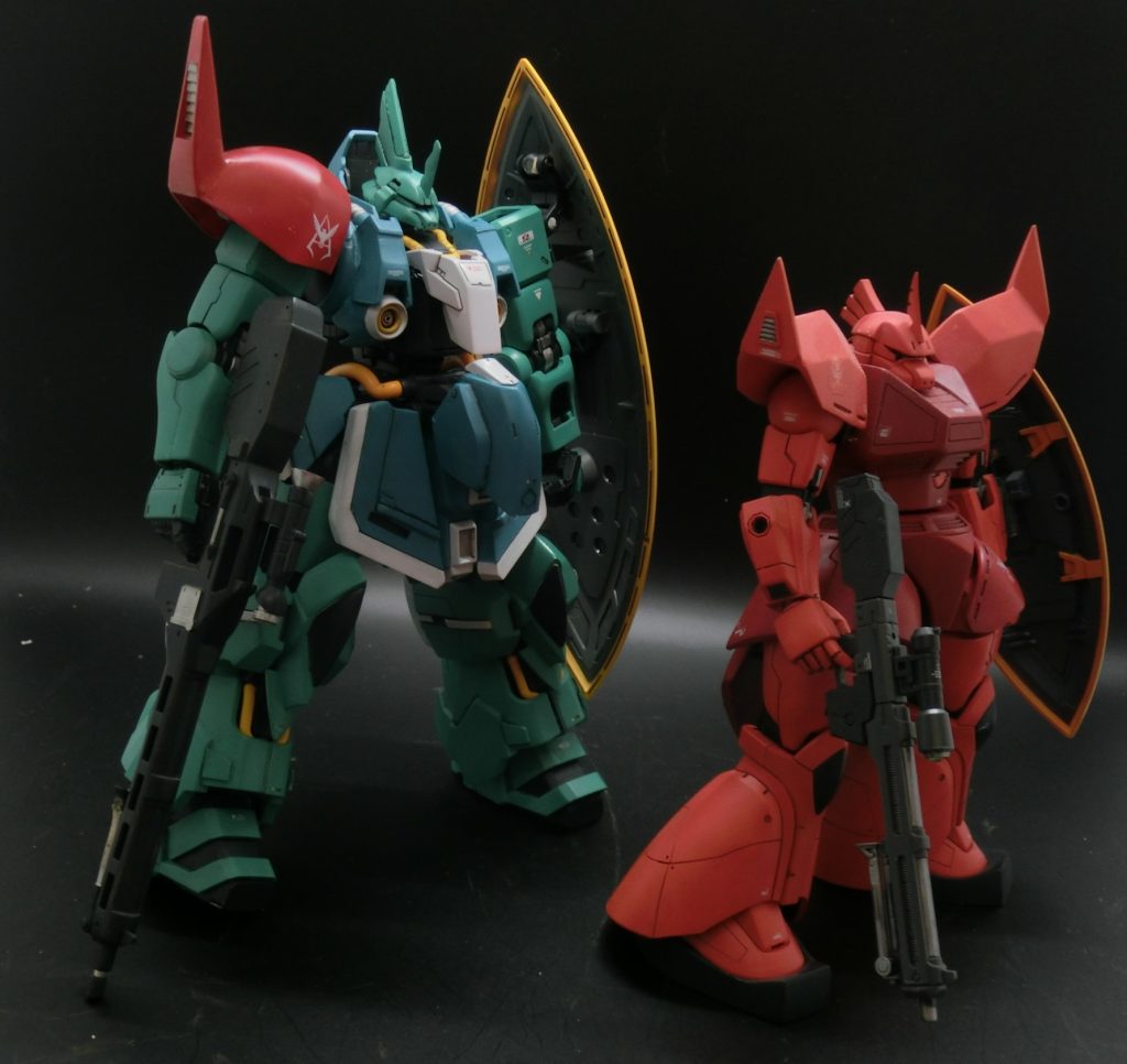 シャア専用ゲルググとのツーショット