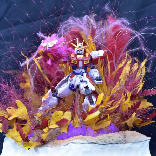 燃え上がれ炎華！！　ビルドバーニングガンダム必殺の一撃