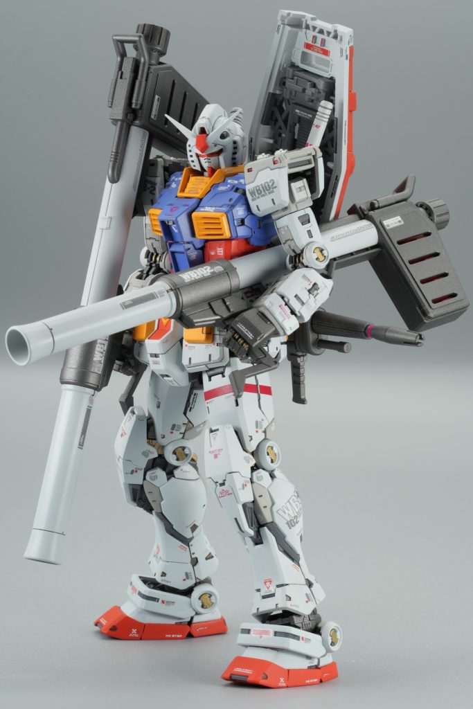 最終決戦仕様。バズーカ2本持ちはロマンですね。