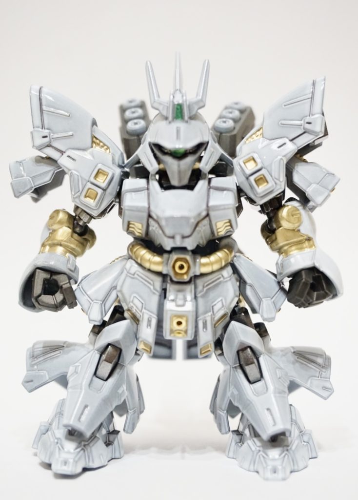 ゴールドは4アーティストマーカー(エナメル溶剤で拭き取り可)で塗装してます。ラッカーでクリアコートしても問題ありませんでした。