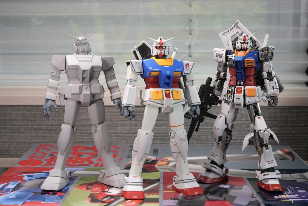 45-years of Gunpla history on my desk!