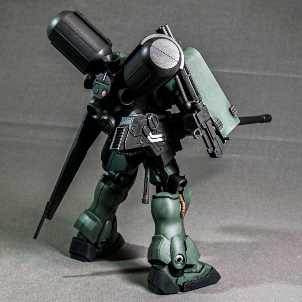 HG AMS-129 ギラ・ズール（ギルボア・サント機）–3枚目/制作者：しるばにあ