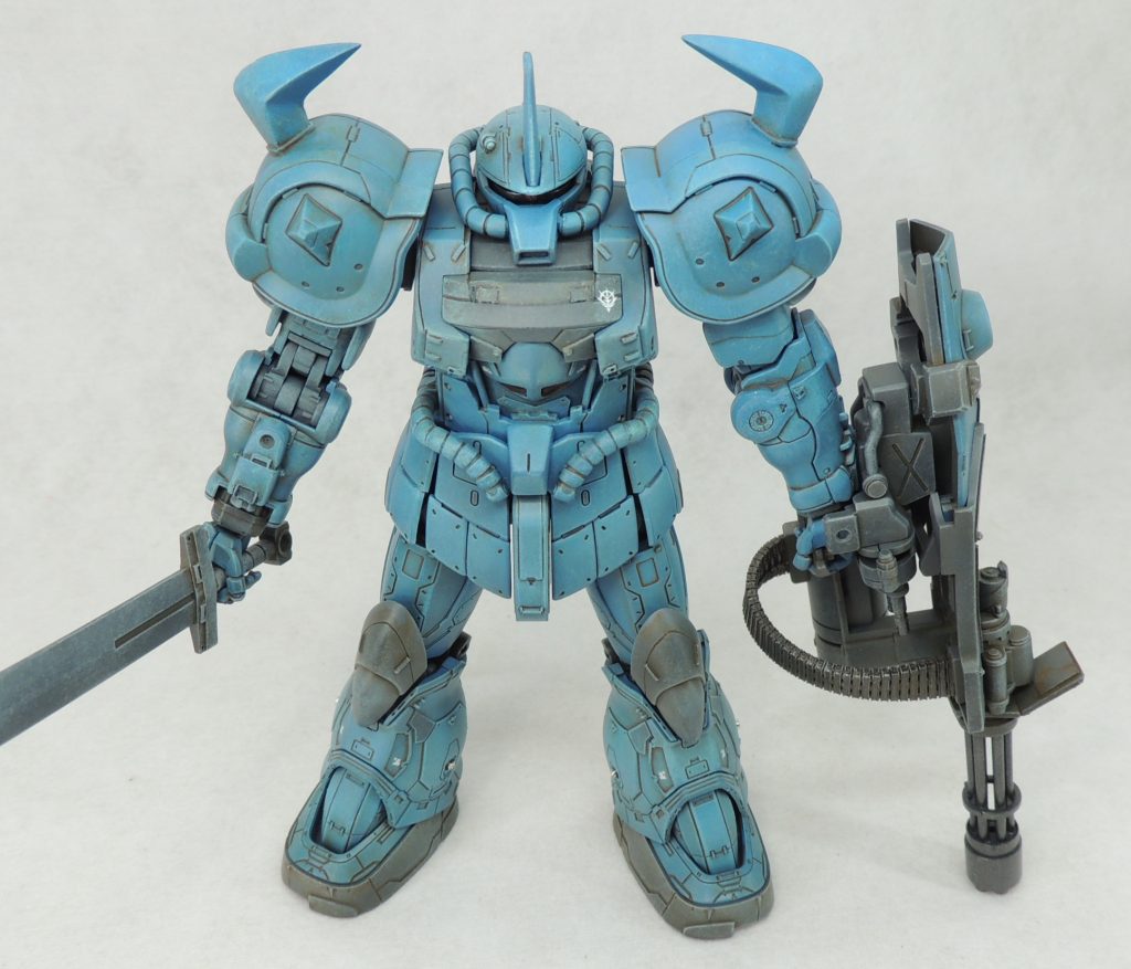 HG1/144グフカスタム(復讐のレクイエム調ディティール追加ver.)