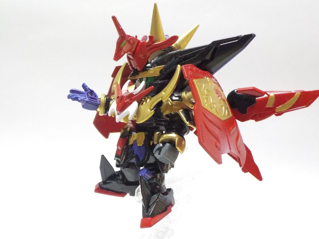 典韋マスターガンダム以外に他のマスターガンダムをミキシングしました