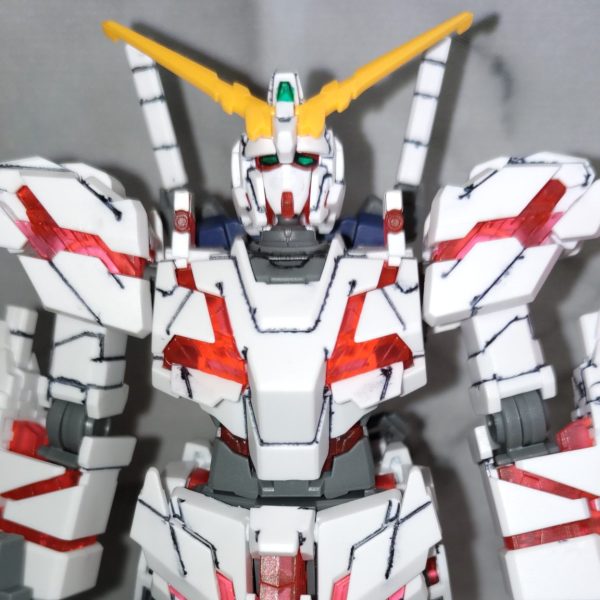 HGUC RX-0ユニコーンガンダム(デストロイモード)｜Sen-123さんの