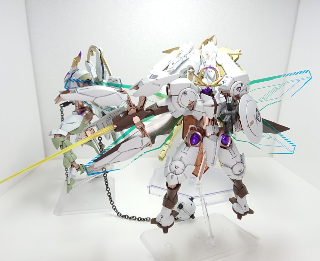 天使と仲間の悪魔天使と、こうやってチームで揃えるとカッコいいですね。最後までご覧いただきありがとうございました。