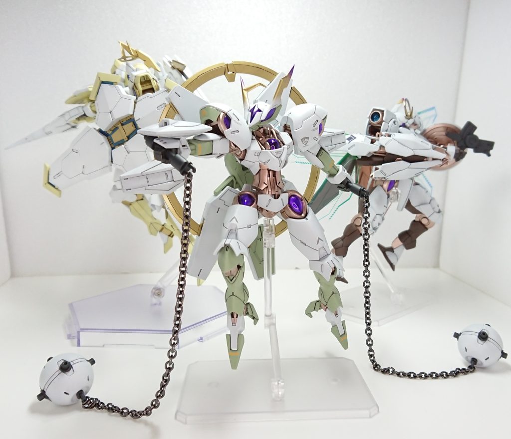 天使と仲間の悪魔天使と、こうやってチームで揃えるとカッコいいですね。最後までご覧いただきありがとうございました。