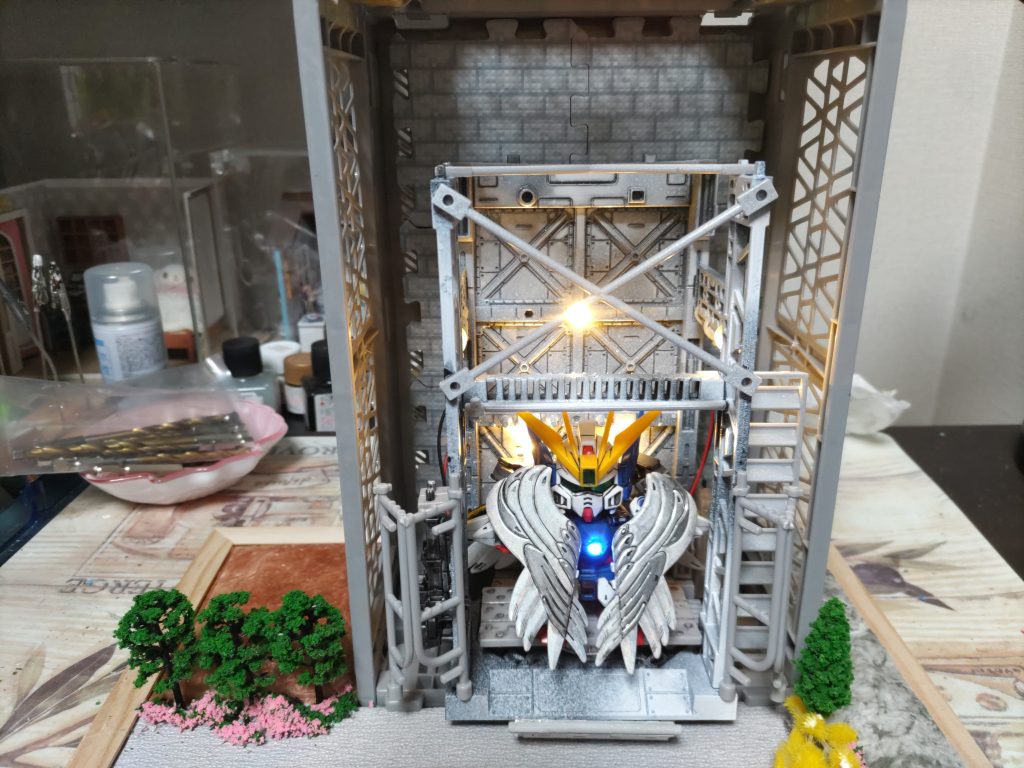 バックはセリアとダイソーのコラボです。