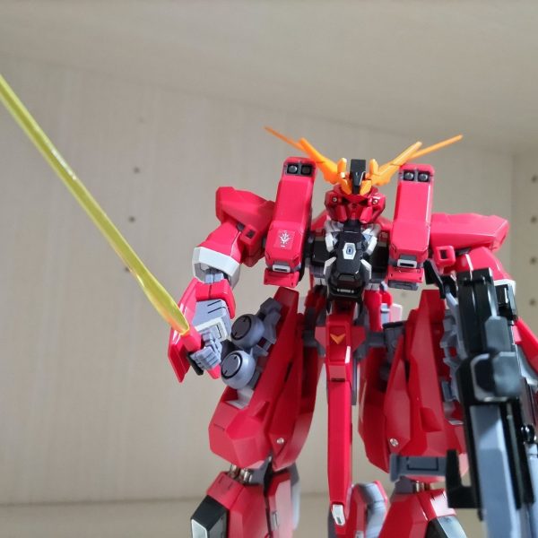 バーザム2 レジオン素組、ちょい塗り